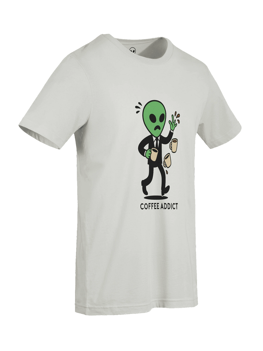 Coffee Addict Roswell Alien Unisex T-Shirt product image (33)