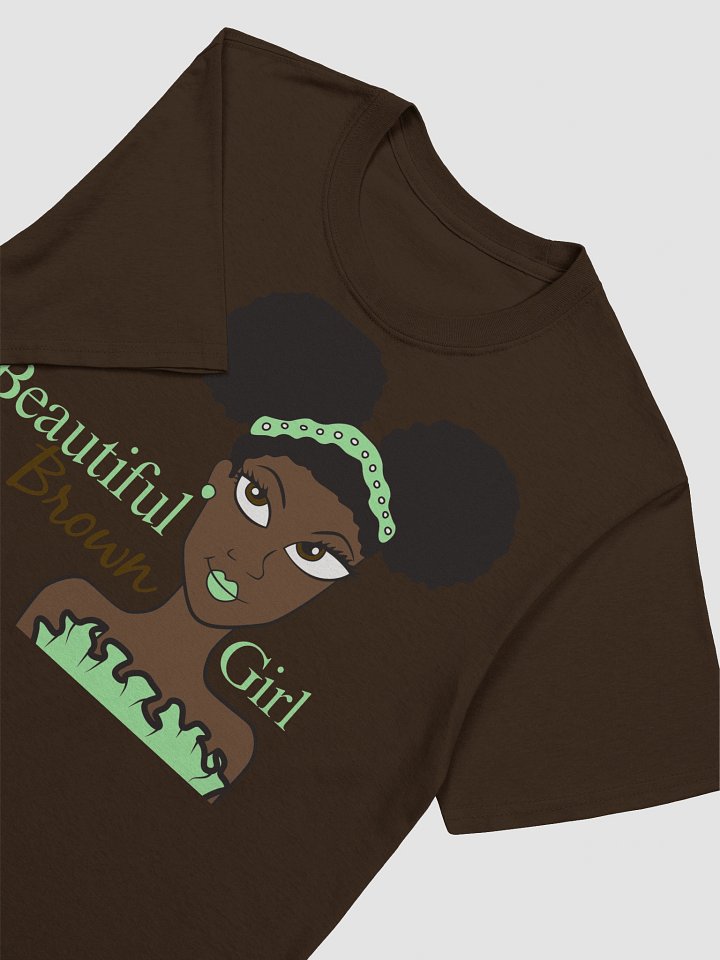 Beautiful Brown Girl Chocolate Women's Tee product image (2)