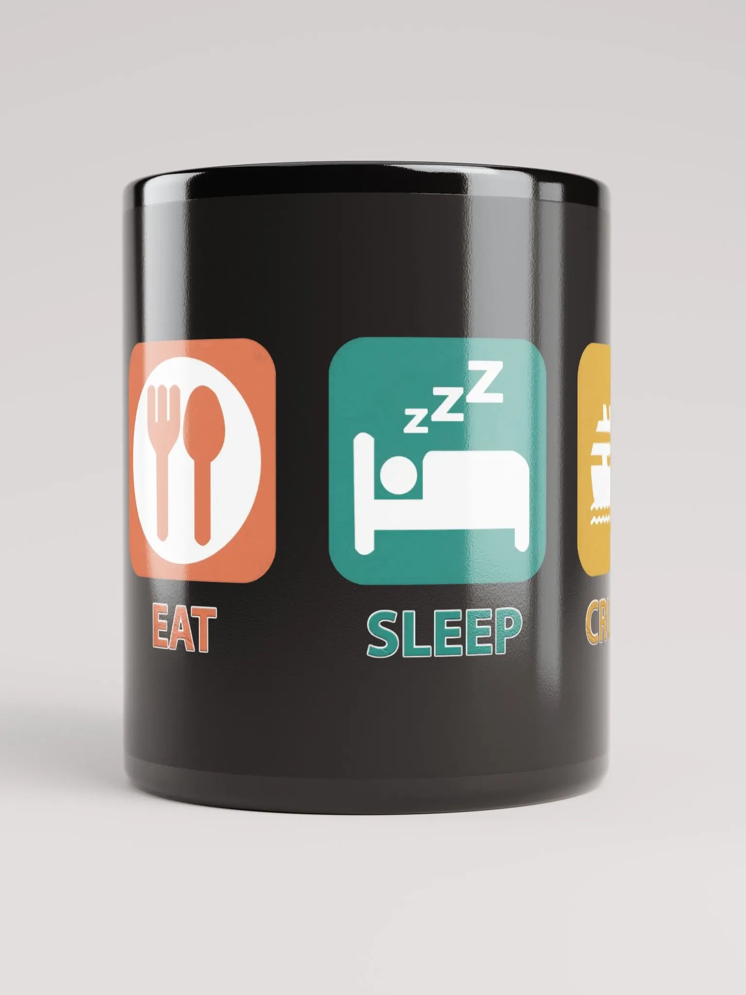 Eat Sleep Cruise Glossy Mug product image (9)