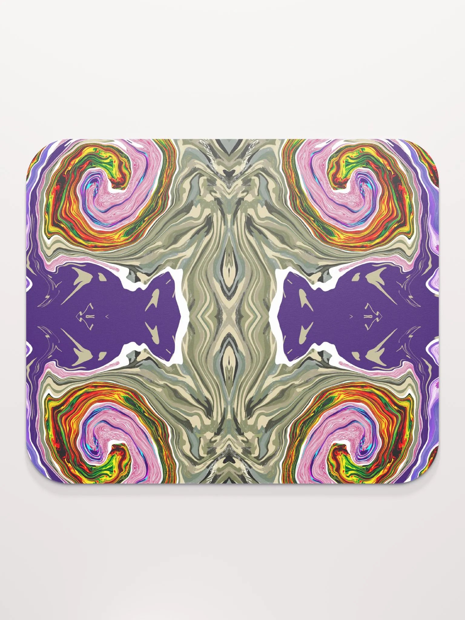 Liquid Design Mousemat (purple & green) product image (2)