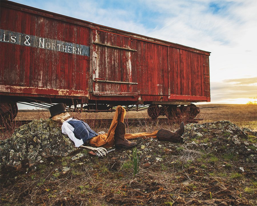 "Waiting for the Train" Ft. Mori - 8x10 Matte Print product image (1)