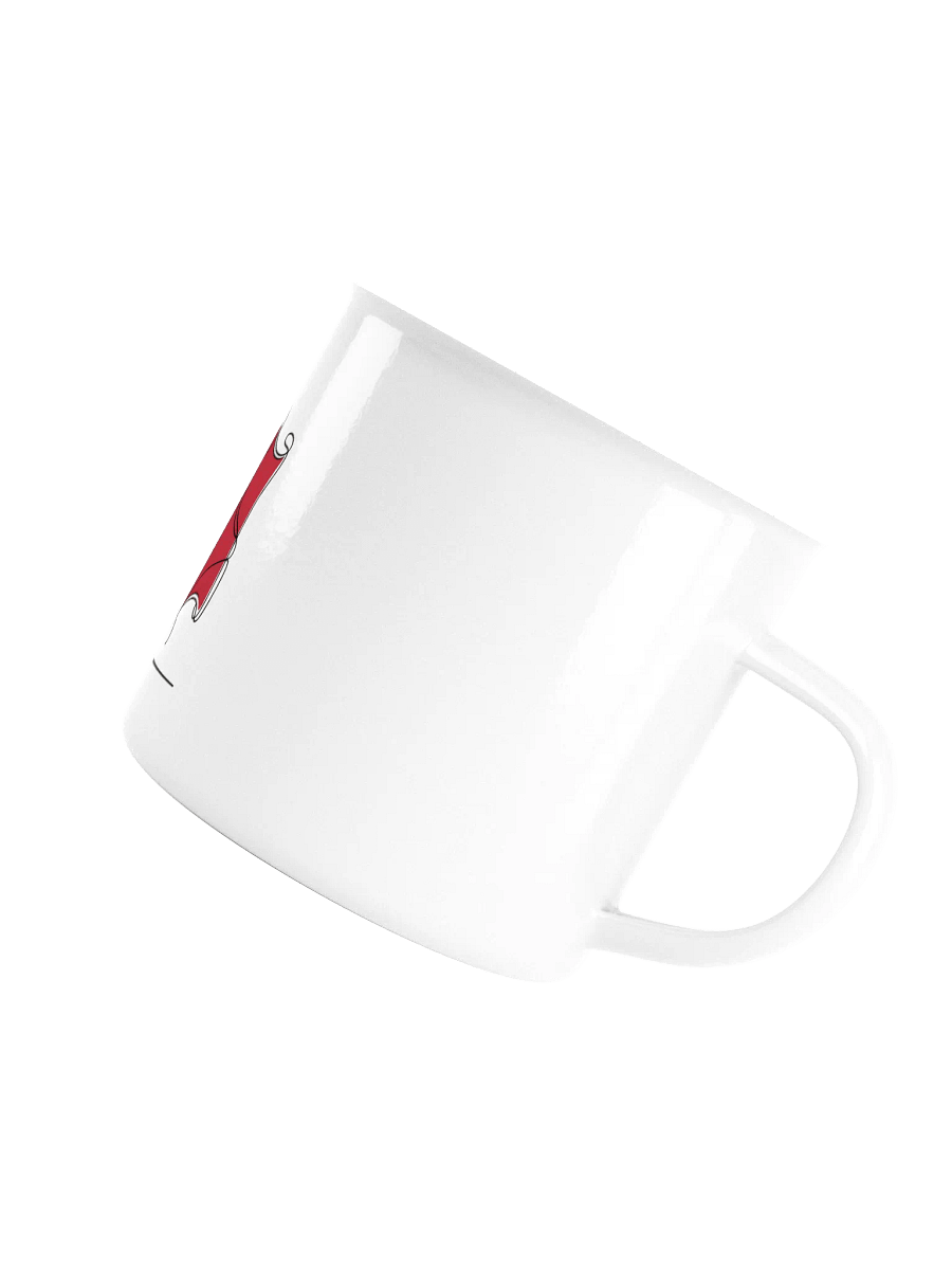 Canadian Flag Line Art Style Enamel Mug product image (5)
