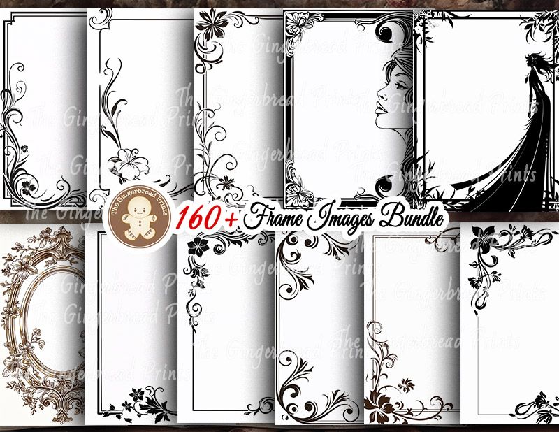300+ Frame Images Booklet Digital Download product image (5)