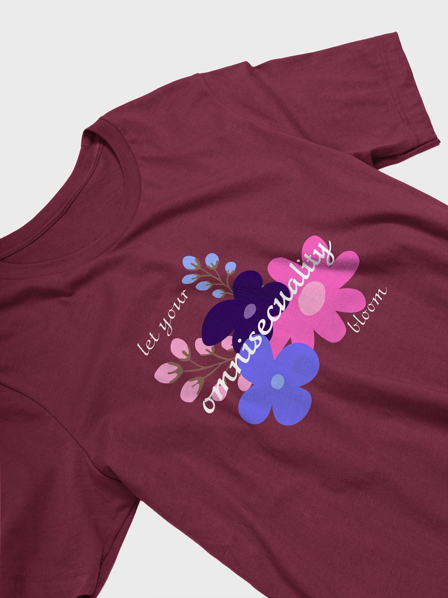 let your omnisexuality bloom t-shirt product image (3)