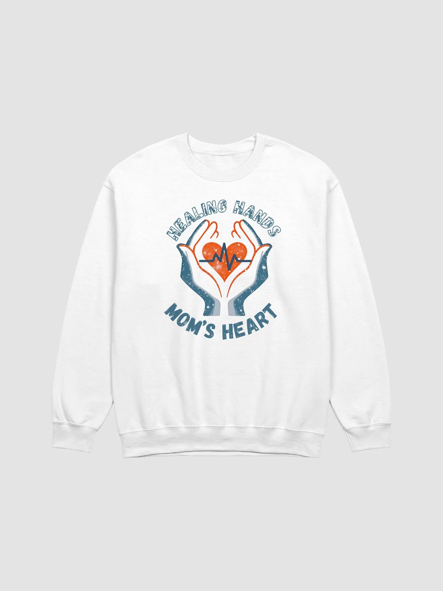 Mom's Heart Awareness Crewneck Sweatshirt product image (1)