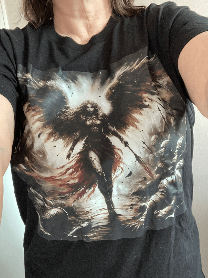 Warrior Angel Battle T-Shirt product image (2)
