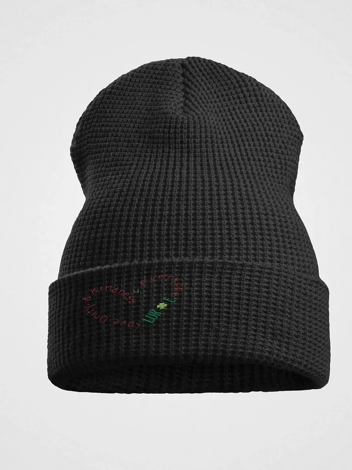 Warm Heart Waffle Beanie product image (9)