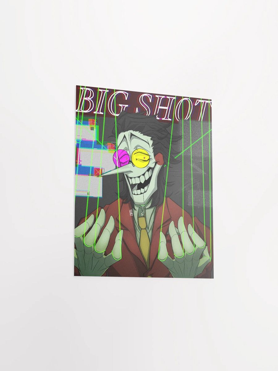 Big Shot Spamton Art Print product image (3)