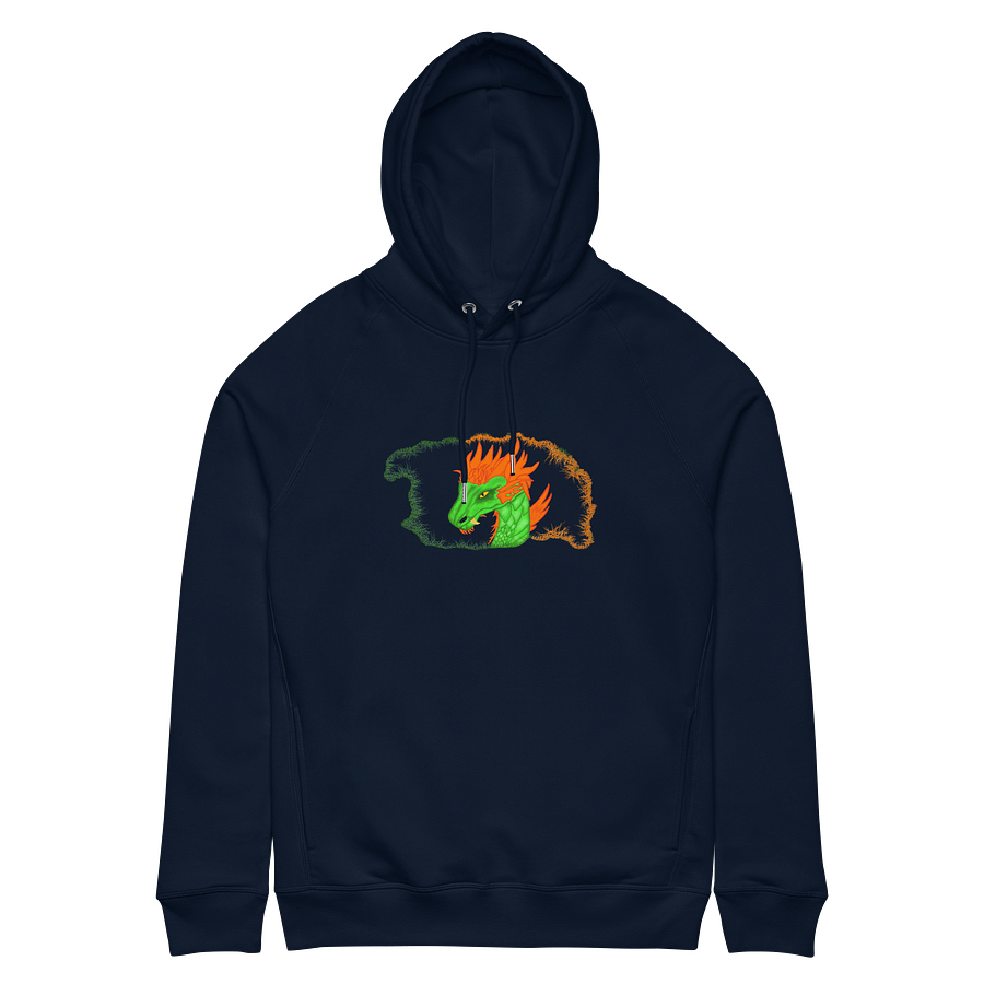 Fiery Dragon Organic Hoodie product image (6)
