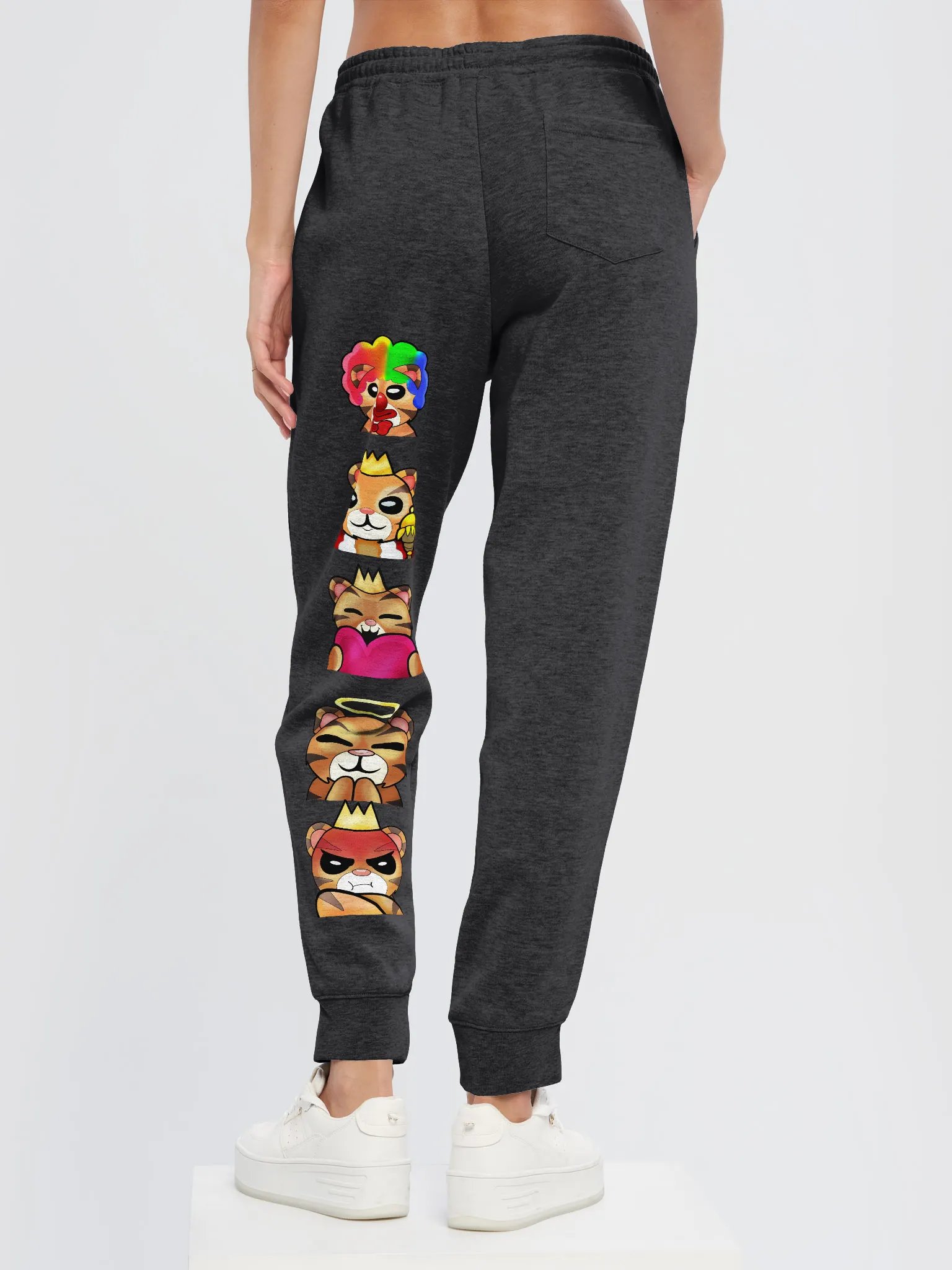 TheMafiaQueen Tiger Expressions Fleece Joggers product image (27)