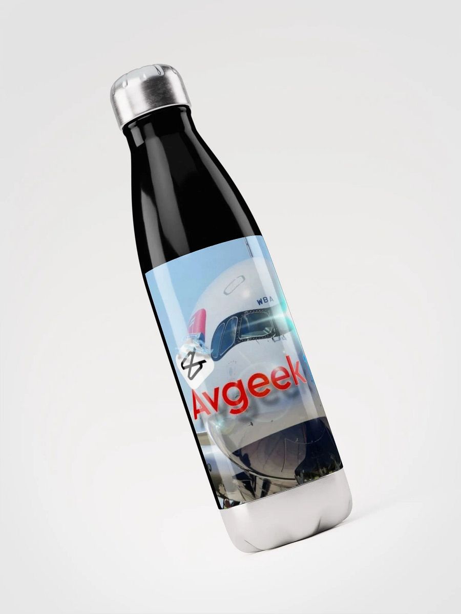 Avgeek1123 Logo Stainless Steel Water Bottle product image (1)