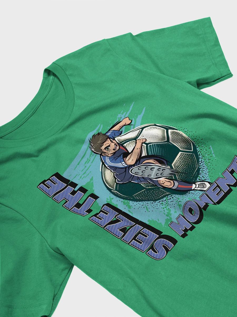 Seize The Moment Soccer Kick Motion Graphic T-Shirt product image (17)