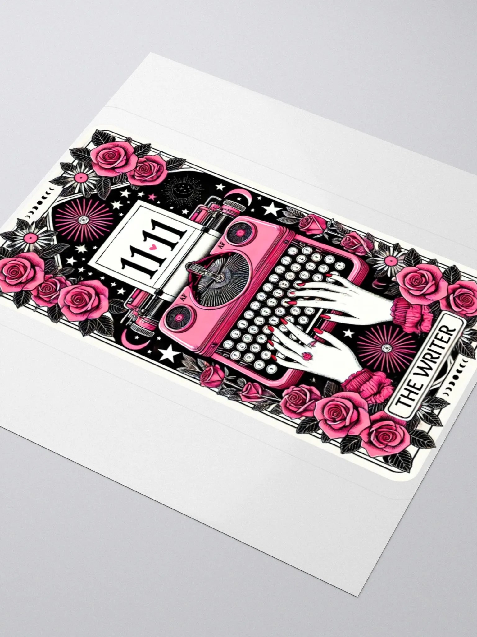 The Writer Tarot Card Sticker product image (3)