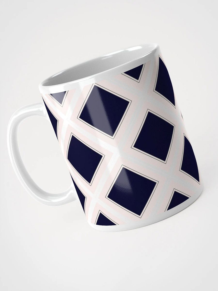 Black Diamonds Surrounded By White White Mug product image (9)
