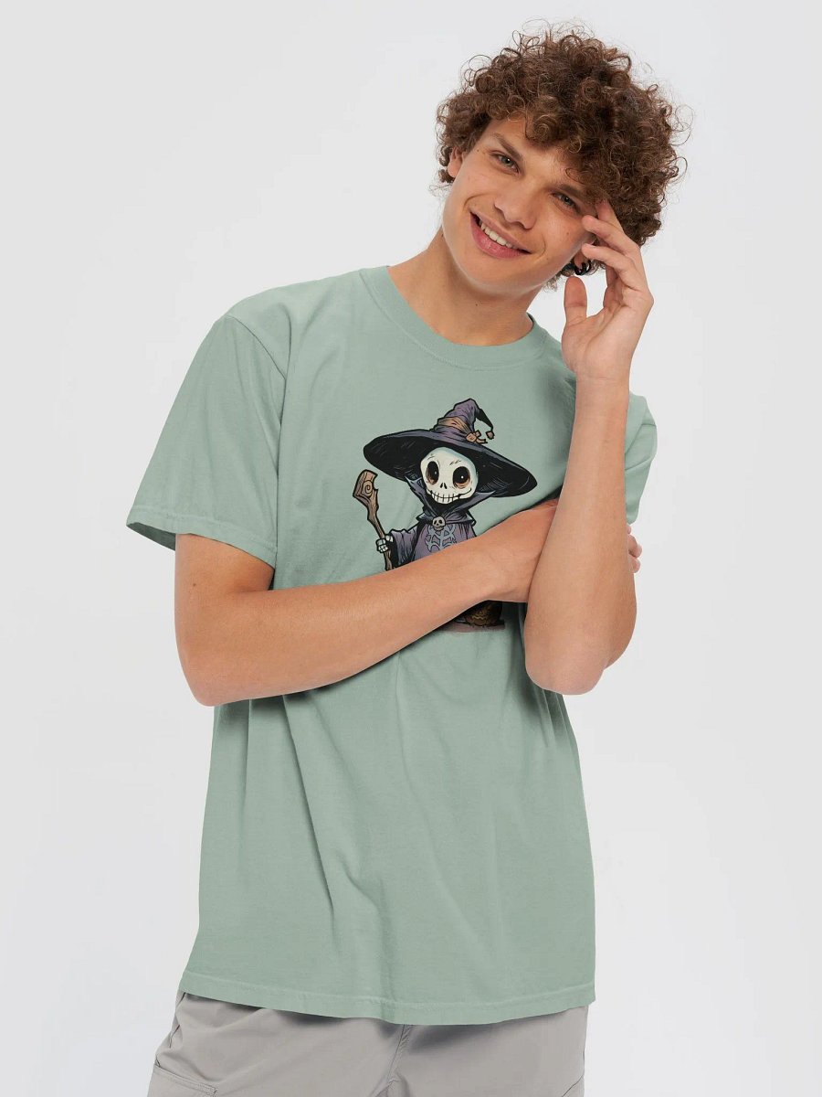 Spooky Skeleton Witch T-Shirt product image (65)