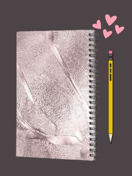 Pretty in wine (spiral notebook) product image (2)