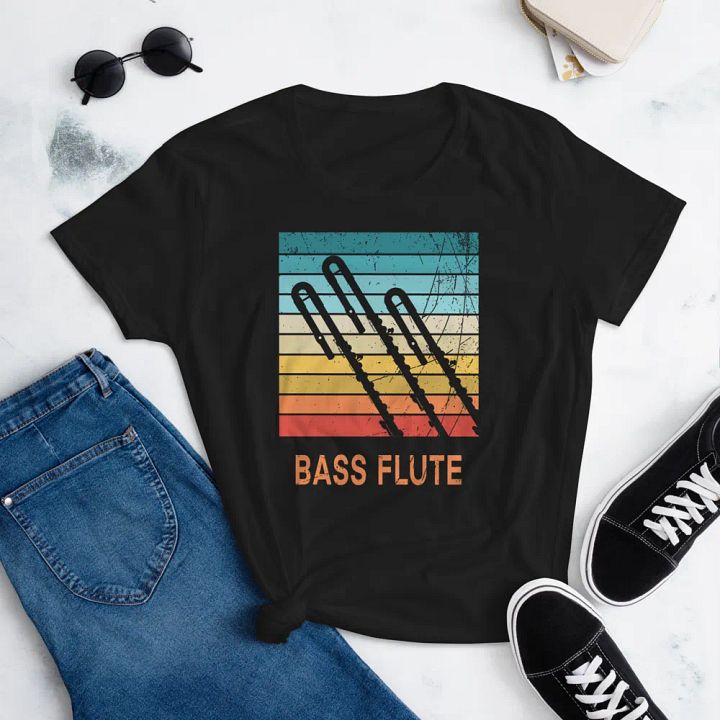 Retro Abstract Flute (Bass) - Gildan Women's Fit product image (1)