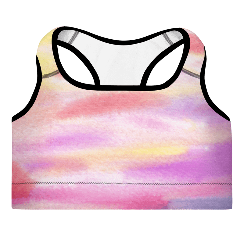 Sunset Dreams Padded Sports Bra product image (3)