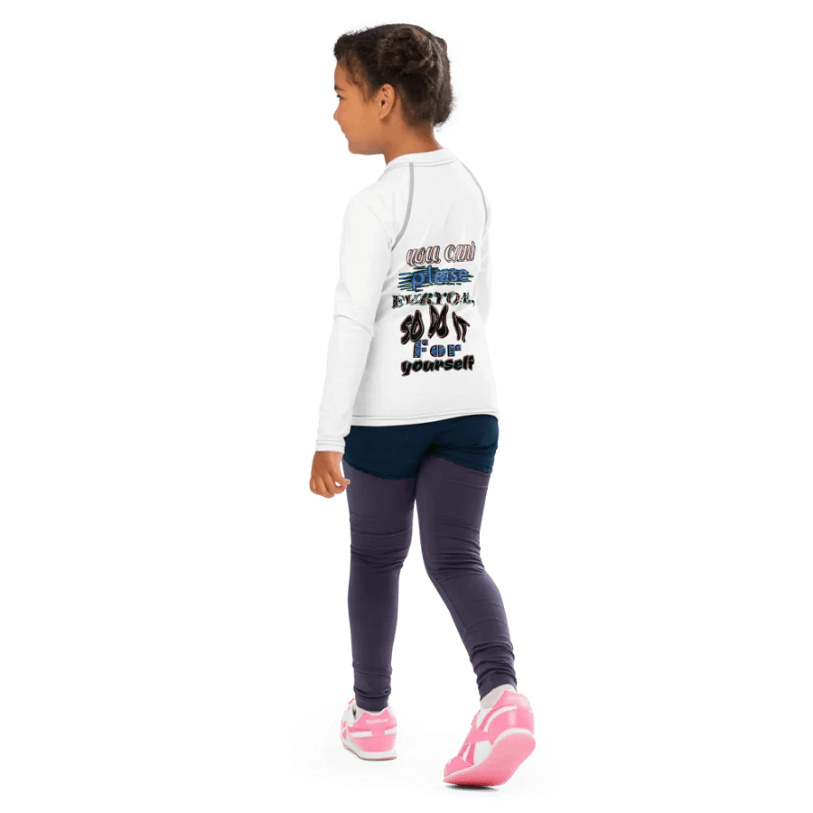 You Cant Please Everyone, So Do It For Yourself - Kids Rash Guard product image (7)