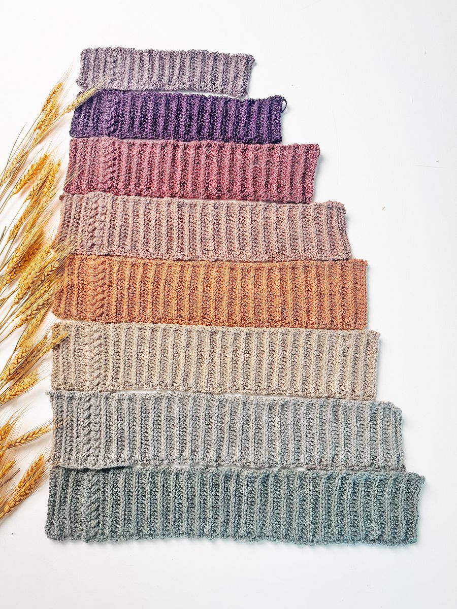 Autumn Wheat Ear Warmer Video Tutorial (8 Sizes) product image (9)