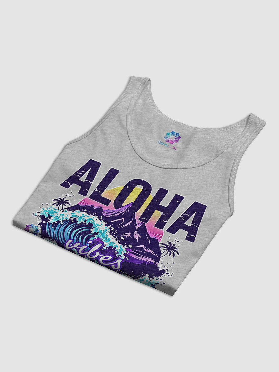 Aloha Vibes Only Jersey Tank product image (40)