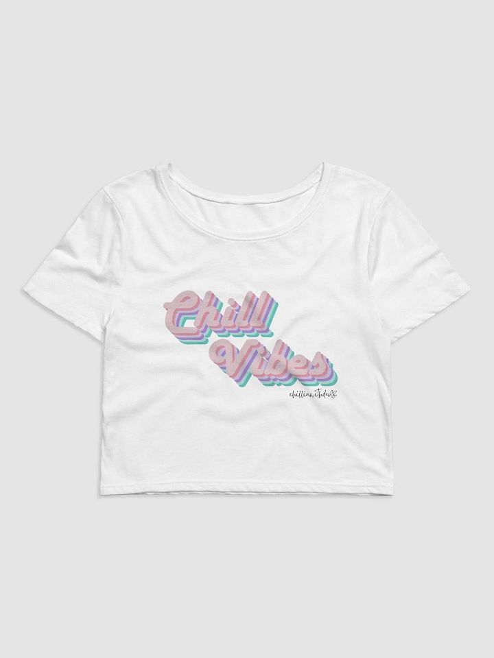Retro Chill Vibes Cropped Tee product image (1)
