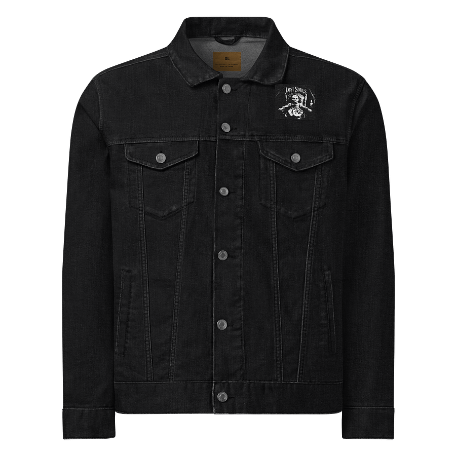 Midnight Veil Designs Lost Souls Denim Jacket - Black Denim (S-2XL) product image (1)