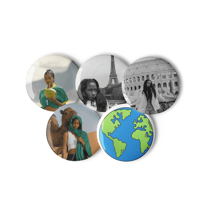 Maryjane Travel Pins product image (3)