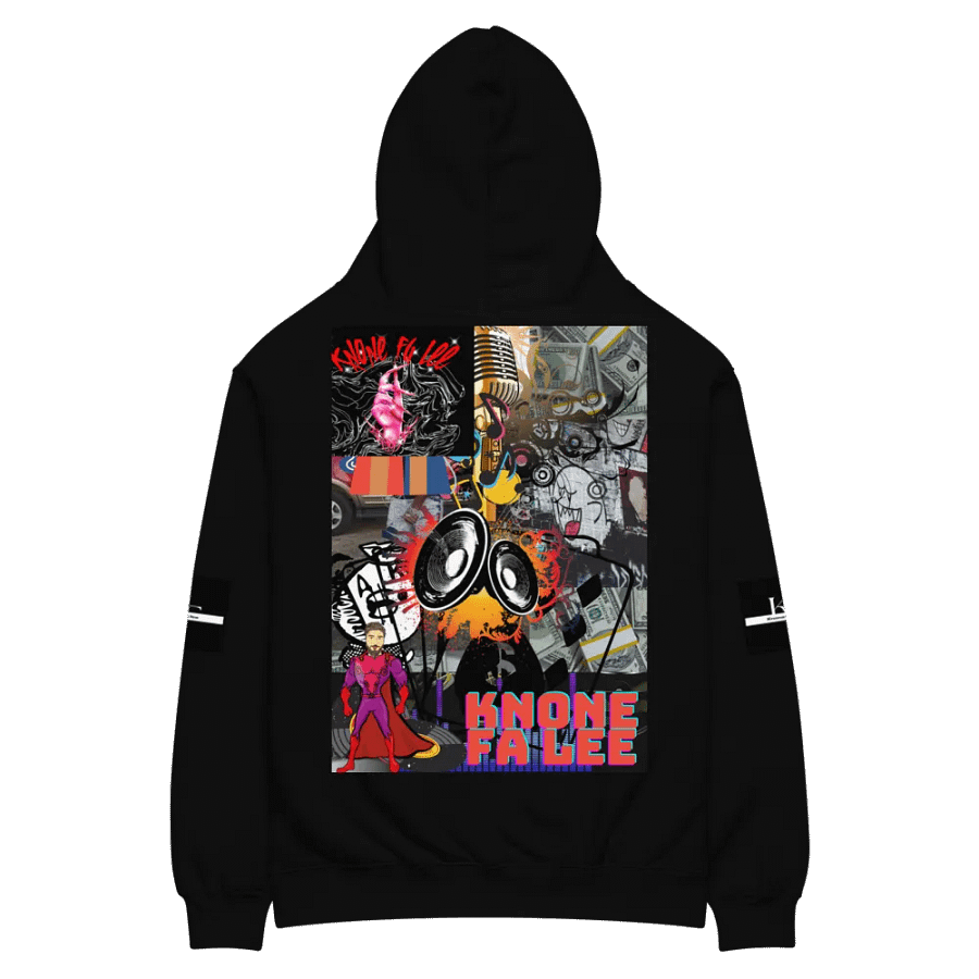 Knone fa lee Invincible Vibes Oversized Hoodie product image (1)