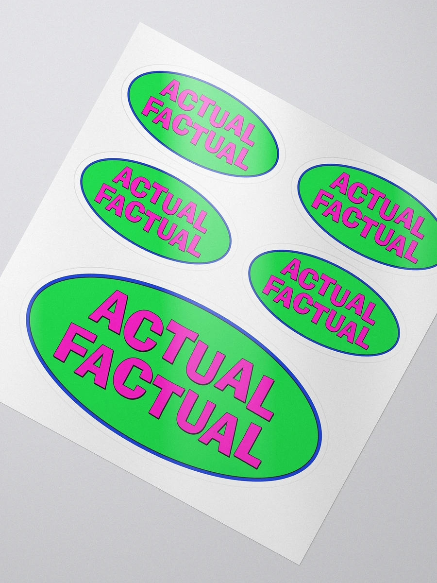 Actual Factual - Sticker Pack product image (2)