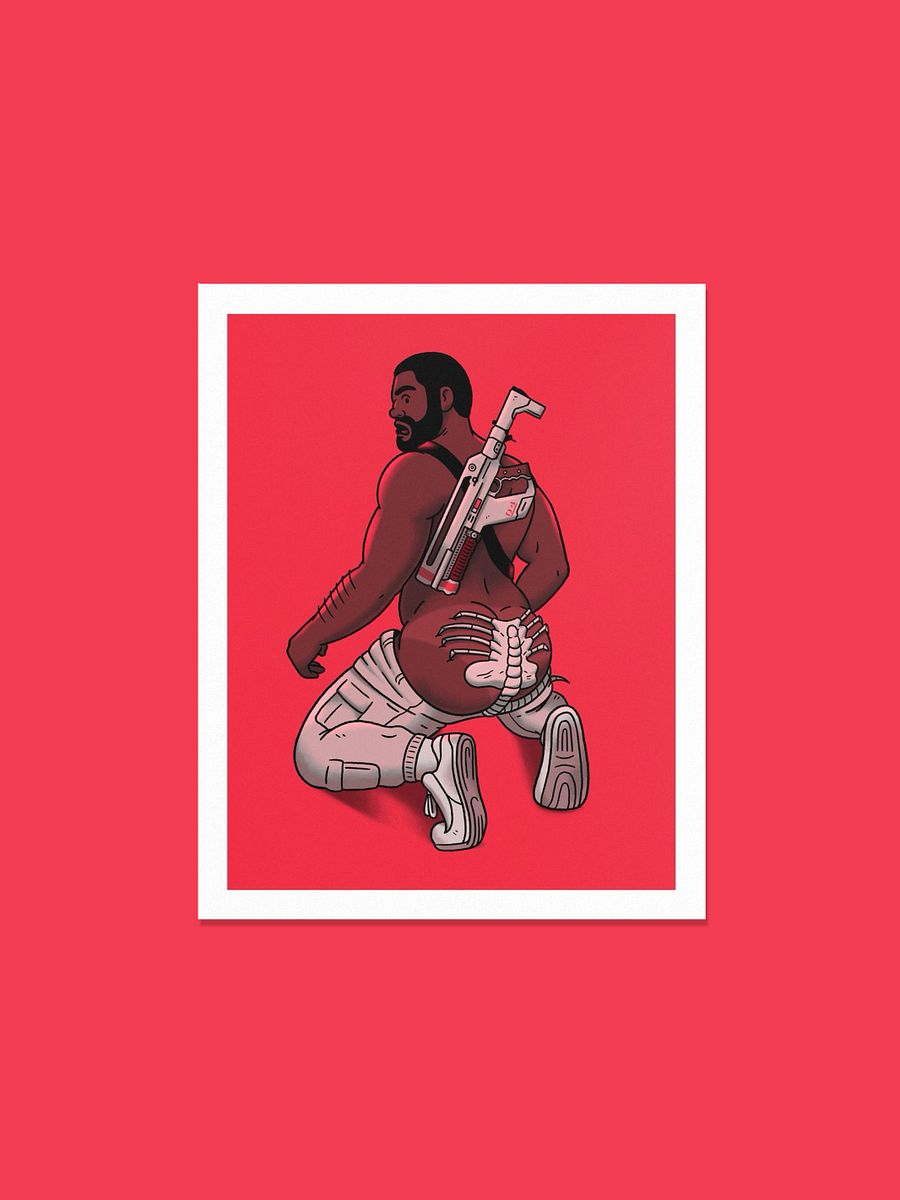 Butthugger Alien 8x10 Print product image (3)