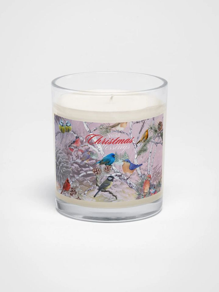 Festive birds Christmas Candle gift moms friends colleagues product image (1)