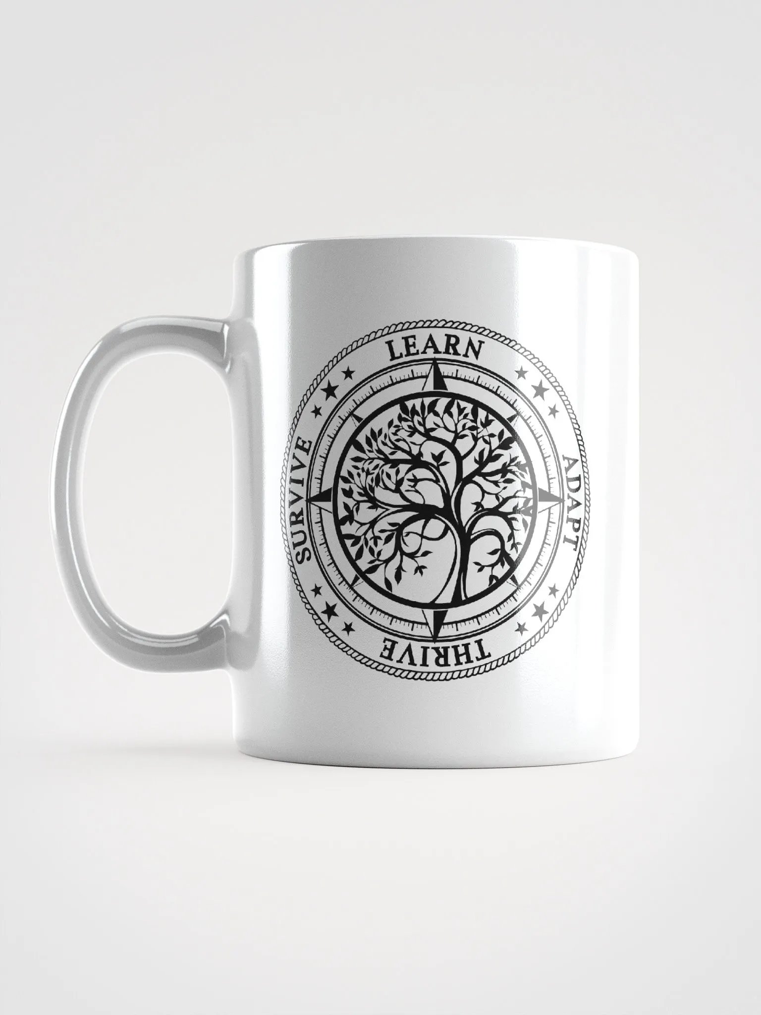 Bushcraft Coffee Mug (White) product image (6)