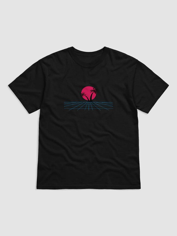 Retro Sunset Palm Trees T-Shirt product image (1)