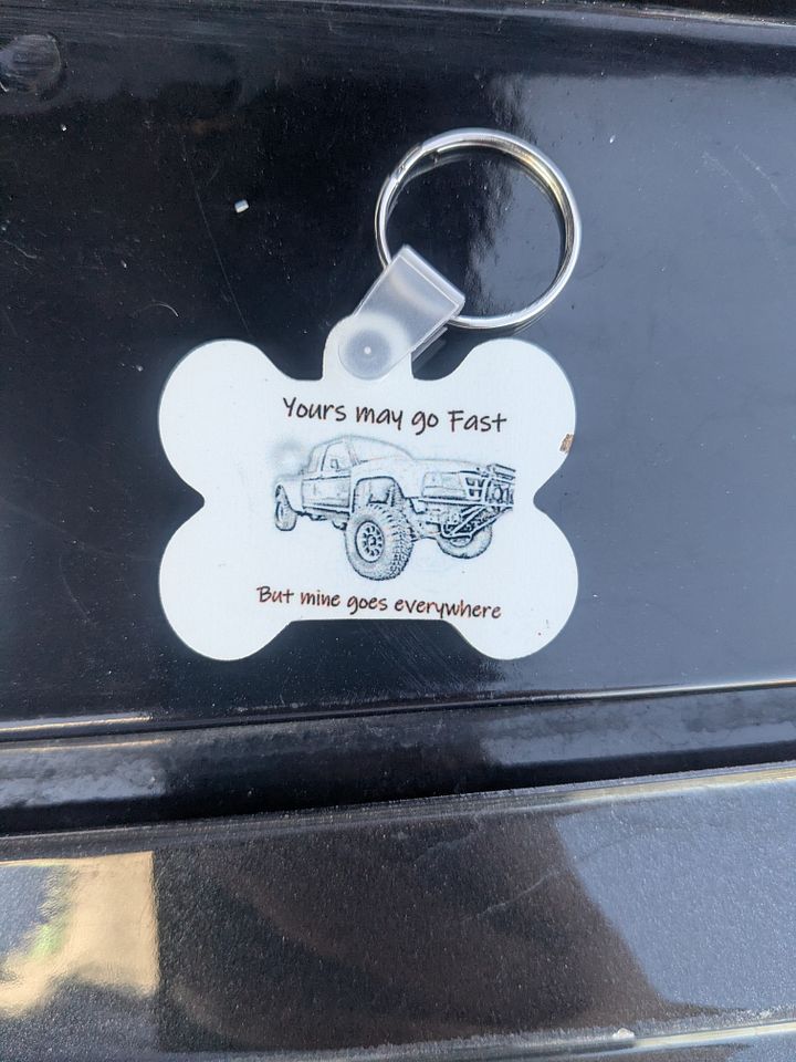 Pope's Broke Racing Keychains product image (2)