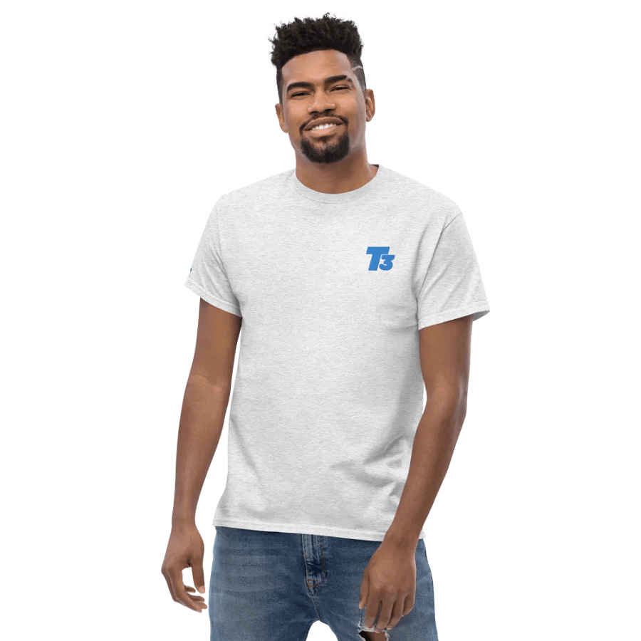 Embroidered T3 Logo Shirt product image (61)