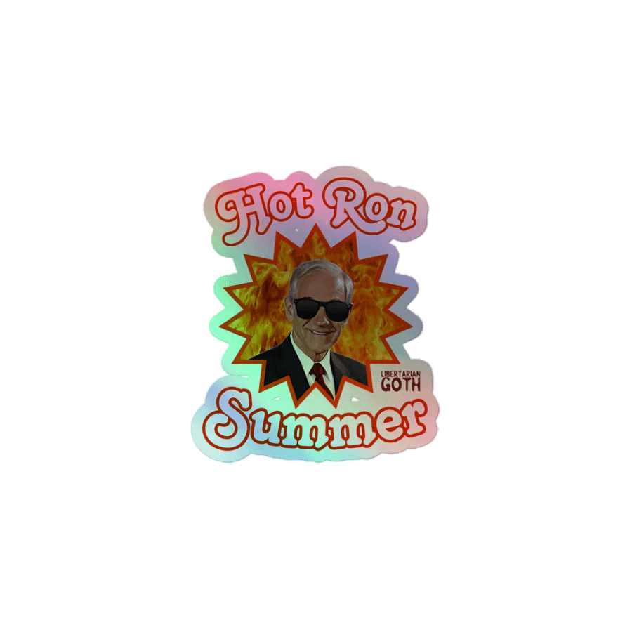 Hot Ron Holographic Sticker Sheet product image (1)