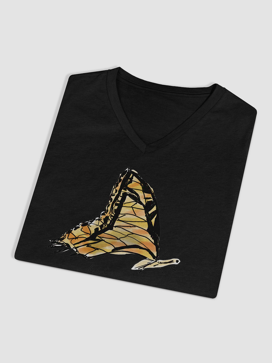 Butterfly Relaxed V-Neck Tee product image (40)