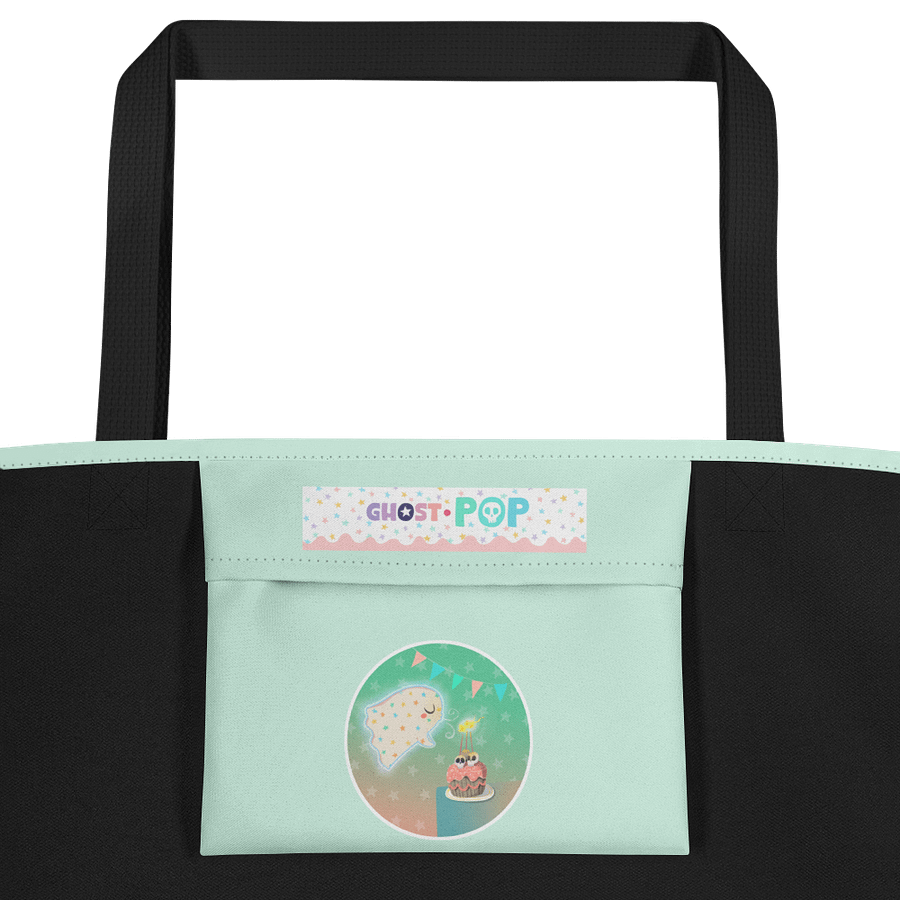 Pastel Little Ghost Birthday Cake - Tote Bag product image (3)