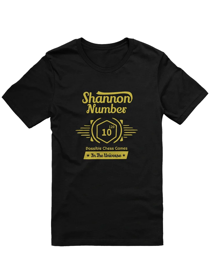 Shannon Number Chess T-shirt product image (1)