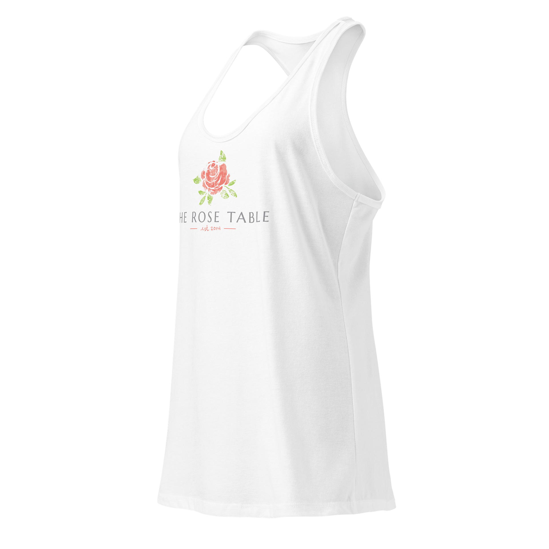 Rose Table Racerback Tank product image (7)