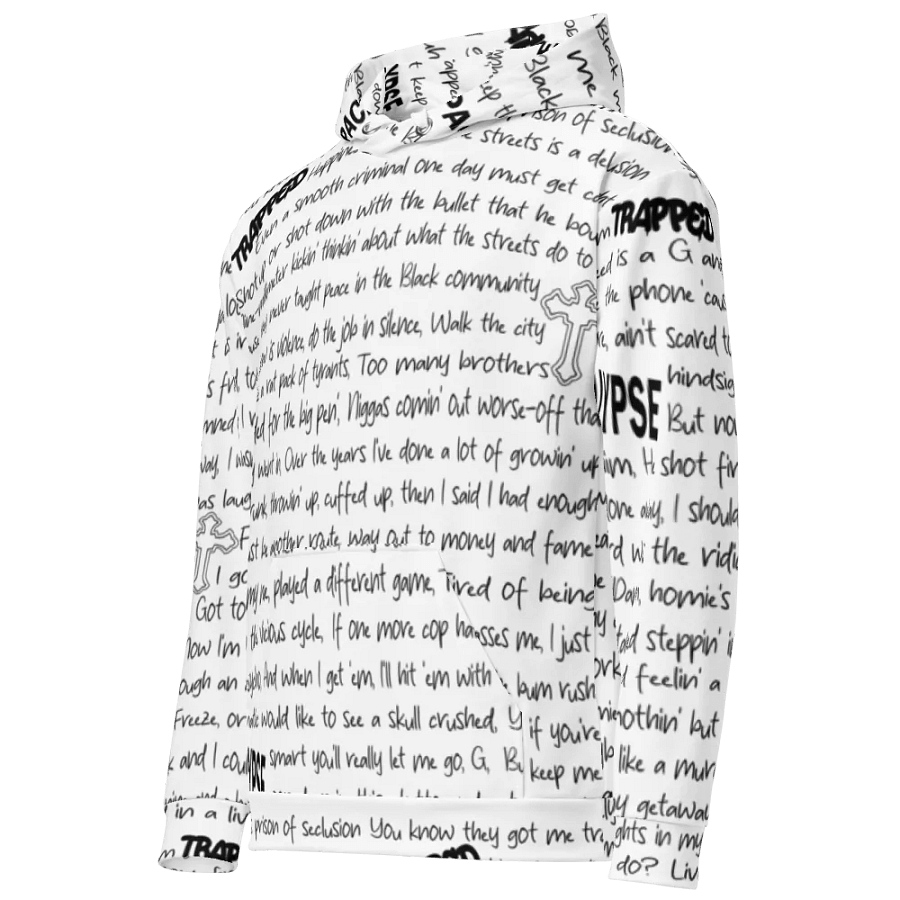 Trapped - 2Pac - WHITE - Unisex Hoodie product image (1)