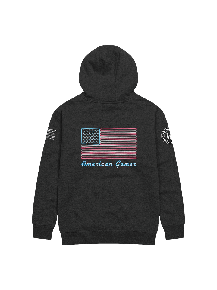 American Gamer Hoodie Black product image (2)