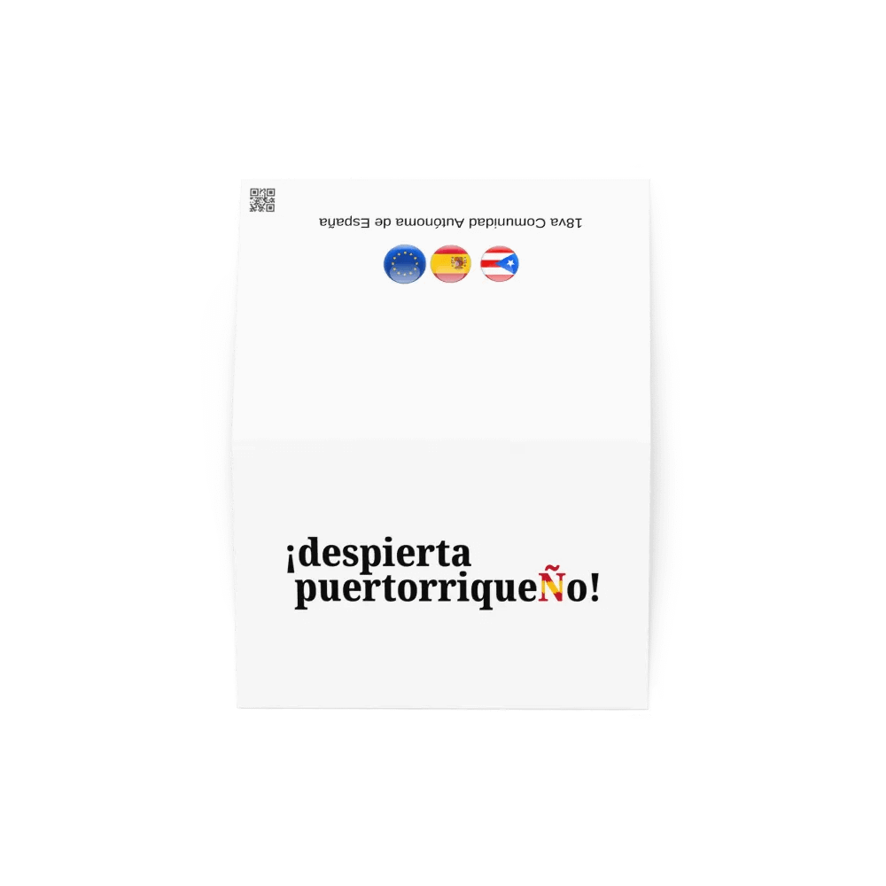 Postal - ¡despierta puertorriqueÑo! product image (4)