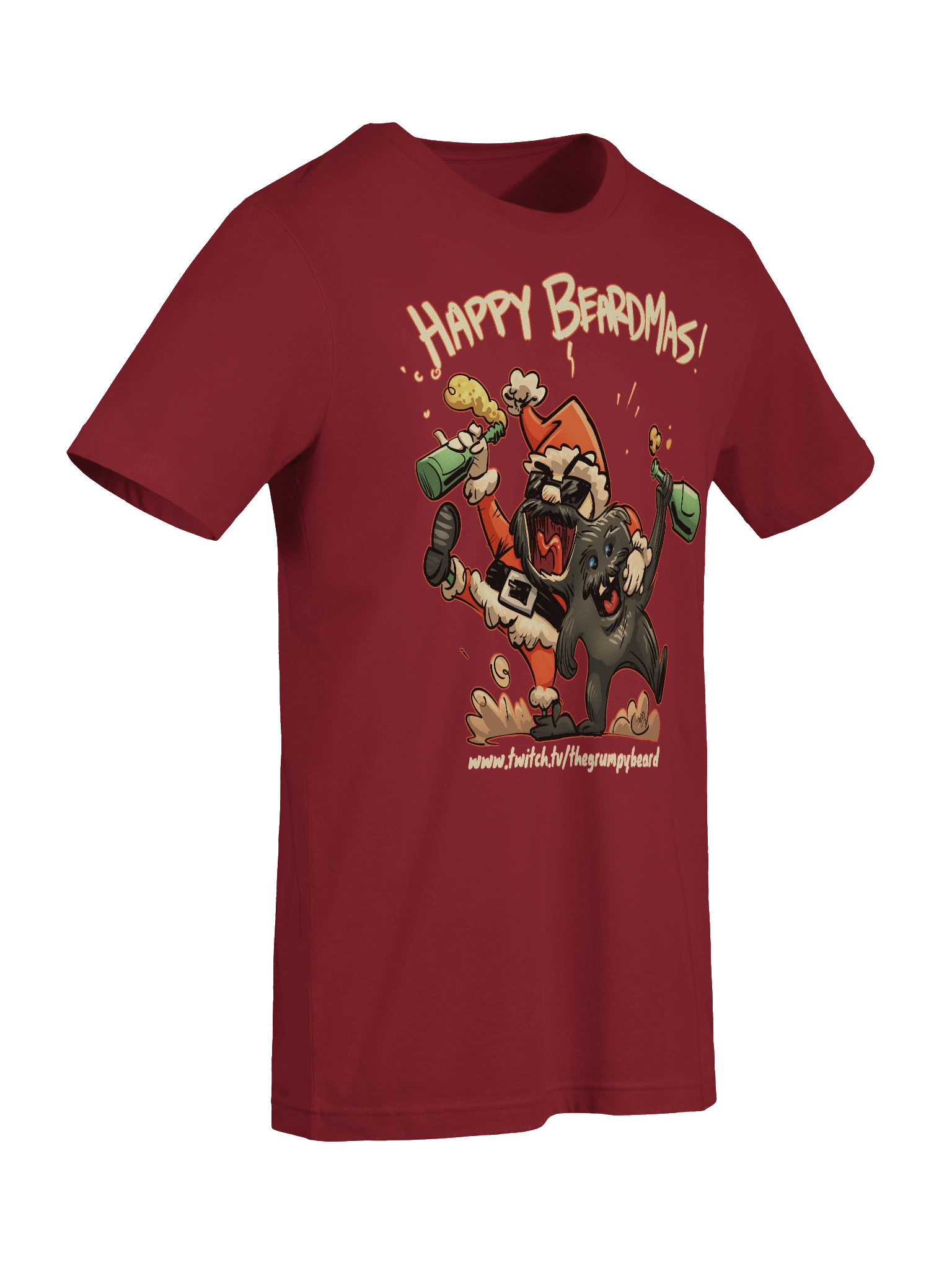 Happy Beardmas - T-Shirt Unisex sizing product image (9)