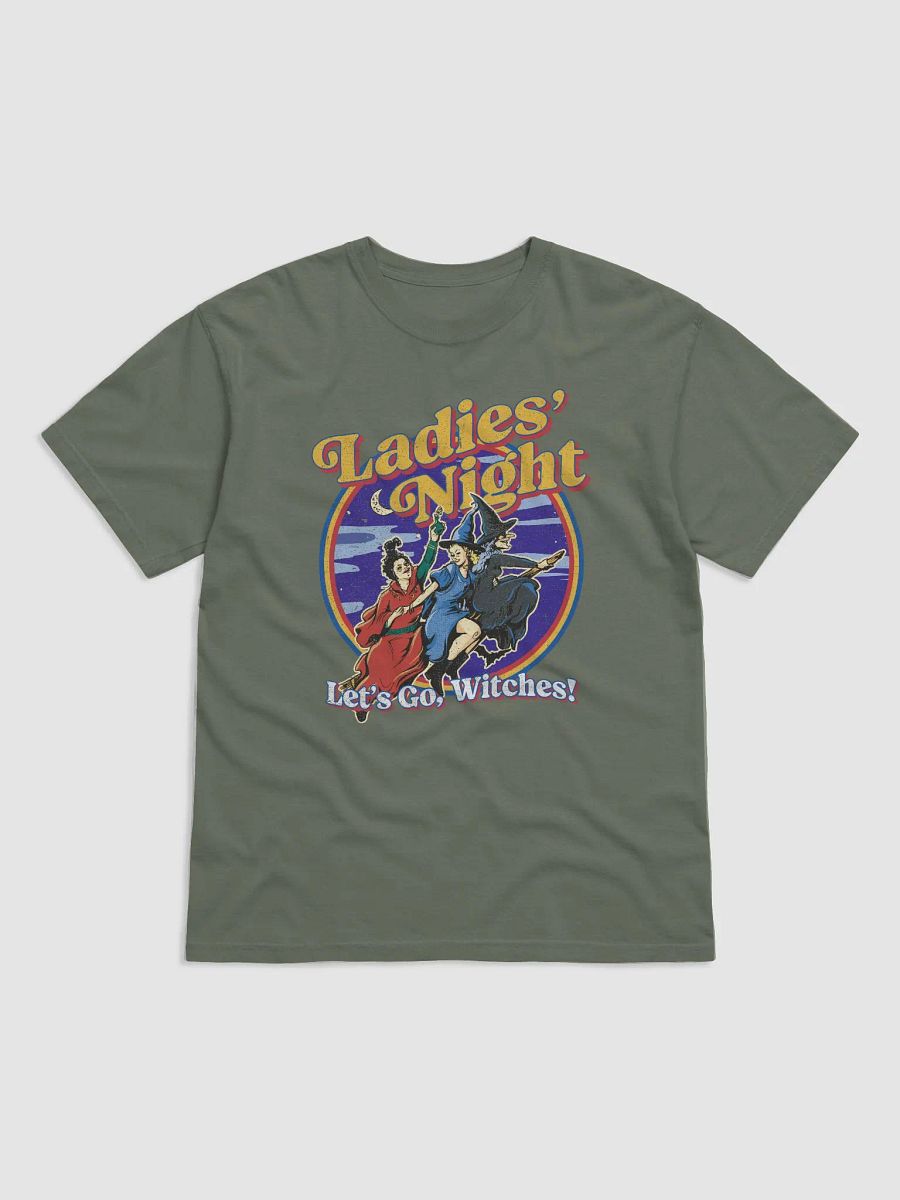 Ladies Night T-Shirt of Three Witches | Funny Retro-Style Fall and Halloween T-Shirt product image (14)
