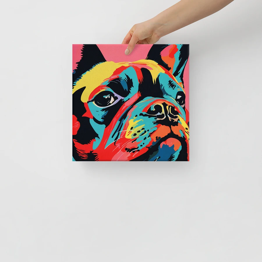 Colorful French Bulldog Wall Art #548 product image (9)