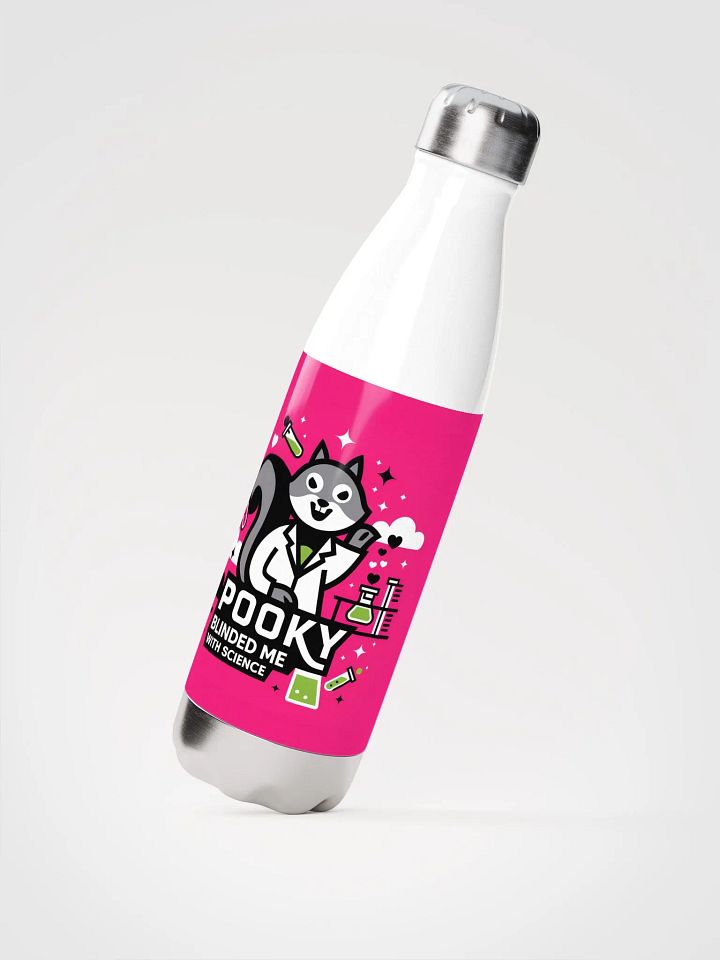 Pooky's Science Stainless Steel Water Bottle product image (2)