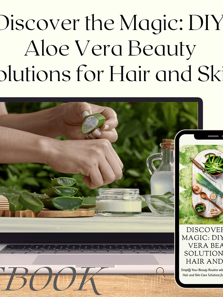 DIY Aloe Vera Beauty Solutions for Hair and Skin product image (2)