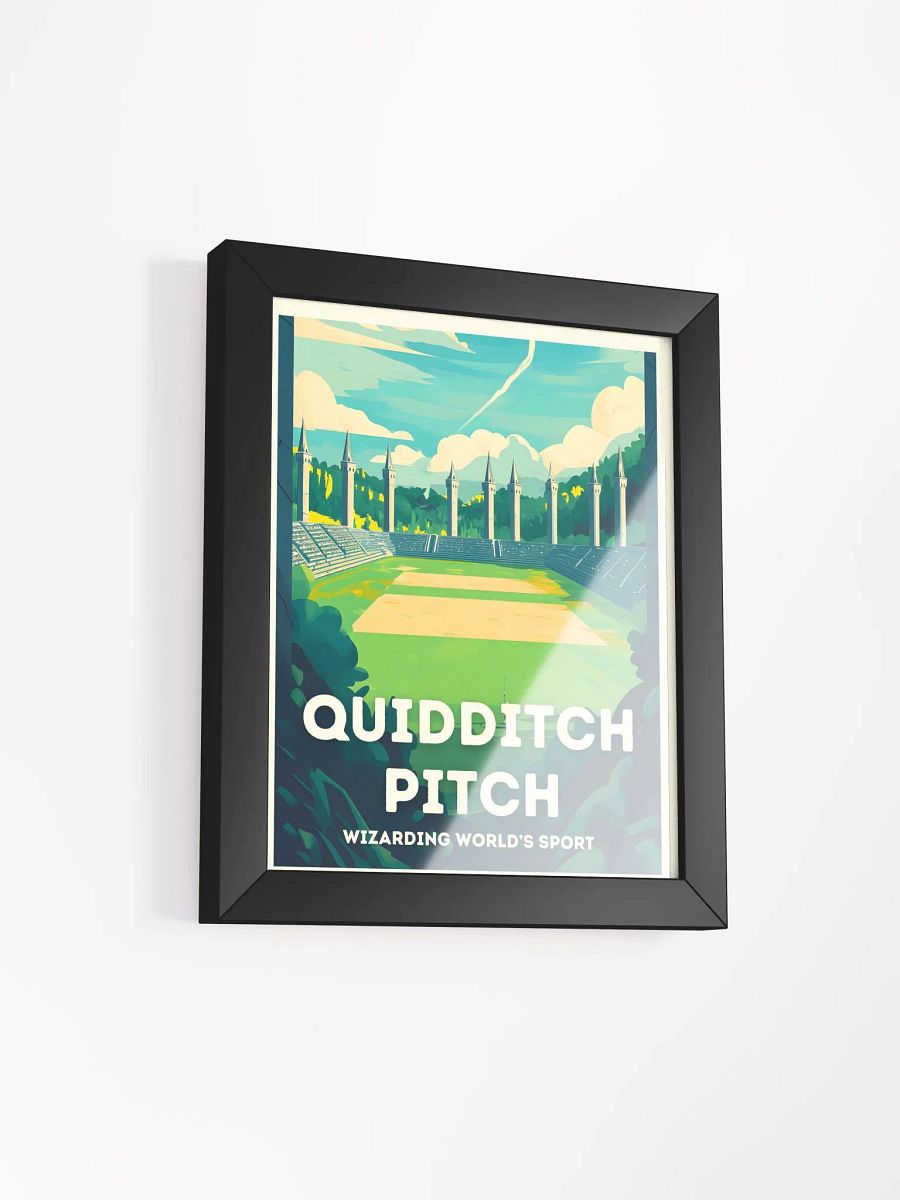 The Quidditch Pitch Vintage Travel Poster product image (2)
